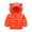 Orange, variant on TAIAOJING Toddler Baby Girls Boys Coat Winter Long Sleeve Solid Bear Ears Hooded Jacket Thicken Windproof Zipper Warm Outwear Coat 9-12 Months