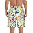 thumbnail image 3 of Naloa Cartoon Flowers Men's Beach Shorts, Surfing shorts, Swim trunks, Quick Dry Swim Trunks for Surfing Beach Fun - X-Large, 3 of 9