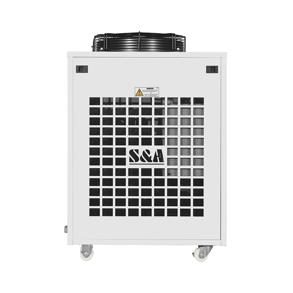 S&A 220V 60Hz CW-6200BN Industrial Water Chiller 14L Capacity Water Cooler for Fiber La/ser, 45KW CNC Spindle Cooling US Stock