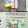 thumbnail image 5 of Markers for Coloring, Tyeign Novelty Cute Mini Bear Highlighter Pens & Assorted Macaron Colors Chisel Tip Marker Pens for Writing Stationery Drawing Pens for Writing & Office Suppl1Ml Pink, 5 of 8
