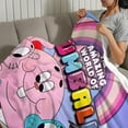thumbnail image 3 of El Asombroso Mundo de Gumball anti-pilling, suave, ligera, esponjosa y acogedora de lujo para hogar y cocina – Perfecta para niños y adultos,80X100cm, 3 of 6