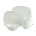 thumbnail image 3 of Ten Strawberry Street Simply White Square 16-Piece Ceramic Dinnerware Set, 3 of 10