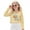 Capybara Orange Yellow, variant on COEQINE Girls Crop Top Sweatshirt Long Sleeve Crewneck Fall Winter Pullover Cute Casual Loose Fit Streetwear Clothes for Teen Kids Age 5-6, Santa Claus Snowman Beige