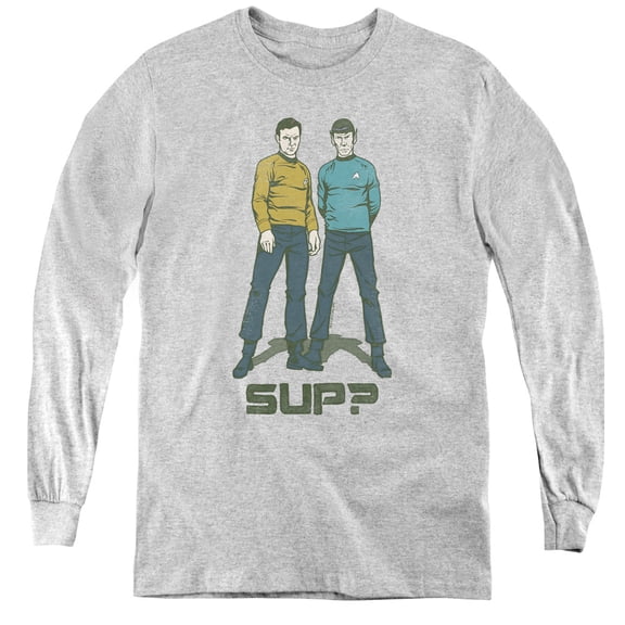 Star Trek - Sup - Youth Long Sleeve Shirt - Large