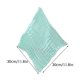 thumbnail image 4 of Bewildely 1 toalla de algodón absorbente para bebé, babero para Saliva, babero portátil para alimentación infantil, toalla para de cara, toalla Suministros de limpieza para el hogar verde Bewildely HA004670-03, 4 of 6