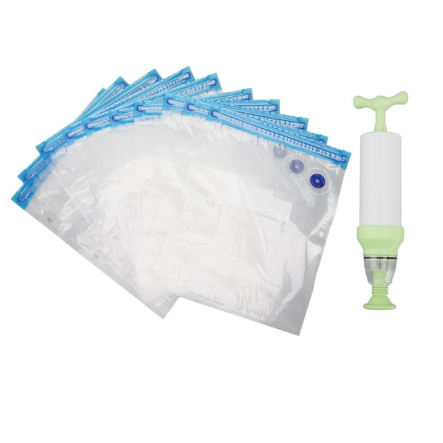 Oubit Food Vacuum Storage Bags,10pcs Vacuum Sealer Bags Vacuum Compression Bags Vacuum Packing Bags Future-Proof Design