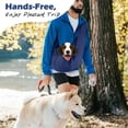thumbnail image 6 of Pawaboo Small Dog Sling Carrier, Reversible Hands Free Dog Sling Carriers for Small Dogs and Cats, Puppy Slings Carrier with Safety Harness, Puppy Essentials, Indigo, 6 of 7