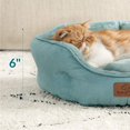 thumbnail image 2 of Cama para mascotas para perros y gatos pequeños, azul, 50 x 48 x 15 cm, 2 of 8