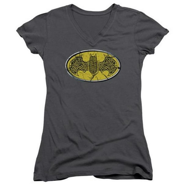 Bouclier Celtique Batman - T-Shirt Junior - Fusain&44; 2X
