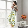 thumbnail image 5 of Sigee Yellow Dandelions print Women's Soft Pajama Pants Lounge Sleep Bottoms with Elastic Waistband and Pockets-X-Large, 5 of 6