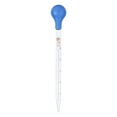 thumbnail image 1 of 2pcs 10ml Glass Scale Line Dropper Pipette Accessories Dose Multifunctional Calibrated Lab Dropper Dropping Pipet Blue Rubber Head Pipettors, 1 of 9