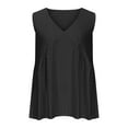 thumbnail image 2 of Zuesphe Plus Size Tops for Women 3X Summer Shirts for Women 2025 Basic Tees White Blouse for Women Short Sleeve Crop Tops for Women Sexy, 2 of 6