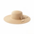 thumbnail image 6 of IVEYRTF Women's Straw Sun Hat Wide Brim Black Satin Bow Foldable Breathable UV Protection for Beach Vacation and Summer Outdoor Activities Hat, 6 of 6