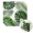 White, Emerald, Green, variant on Cloth Napkins Set of 4 - 20x20 Inches, Tropical Plants Washable Reusable Table Napkins, Summer Botanical Green Monstera Leaves Soft & Absortbent Dining Napkin for Party Wedding Hotel Restaurant