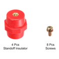 thumbnail image 3 of Unique Bargains Insulator 4pcs SM45 High Strength Standoff Insulators with M8 Screw for Power Distribution Cabinet, 3 of 6