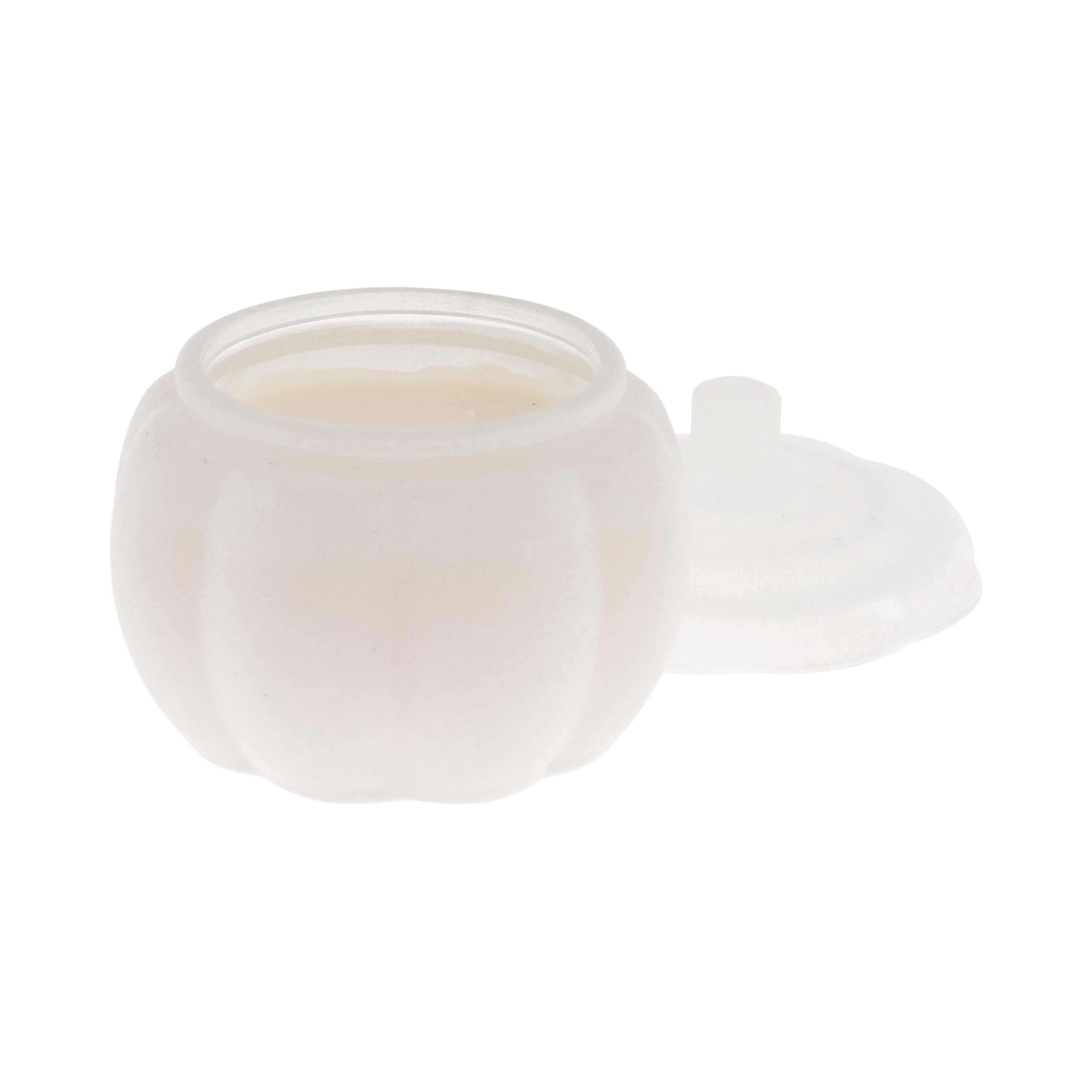 Better Homes & Gardens Salted Coconut Mahogany Scented 2-Wick 10oz (284.3 g) Medium Flocked Pumpkin Jar Candle
