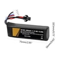 thumbnail image 3 of Guaber Battery,3S 11.1V Battery 1800mAh 30C For RemoteControl Toy Helicopter Quadcopter Drones Rechargeable Battery, 3 of 4