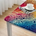 thumbnail image 5 of Awypu Coral Body Coral Body Tablecloth Full Width Single-Sided Printing 100% Polyester Fiber 36*36, 5 of 8