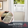 thumbnail image 6 of Amana 18,000 BTU 230V Window-Mounted Air Conditioner with Remote Control,  AMAP182CW, 6 of 14