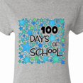 thumbnail image 4 of Inktastic 100 Days of School Stars in Blue Women's T-Shirt, 4 of 5