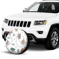 thumbnail image 2 of Kdxio Dino on a Skateboard Surf for Tire Cover Wheel Protectors Tyre Covers Weatherproof Wheel Covers Universal Fit for Trailer Rv SUV Truck Camper Travel Trailers 16 inch, 2 of 8
