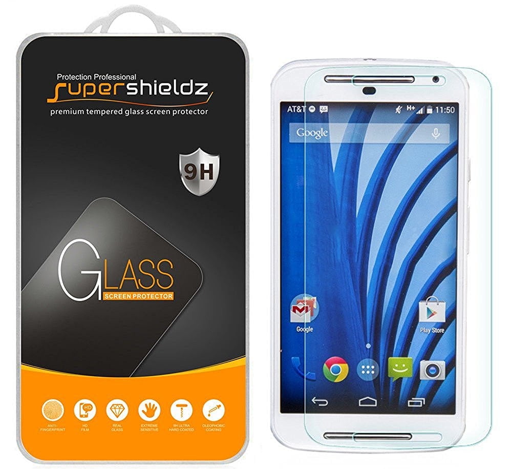 2-Pack] Supershieldz for Motorola Moto G5 Tempered Glass Screen
