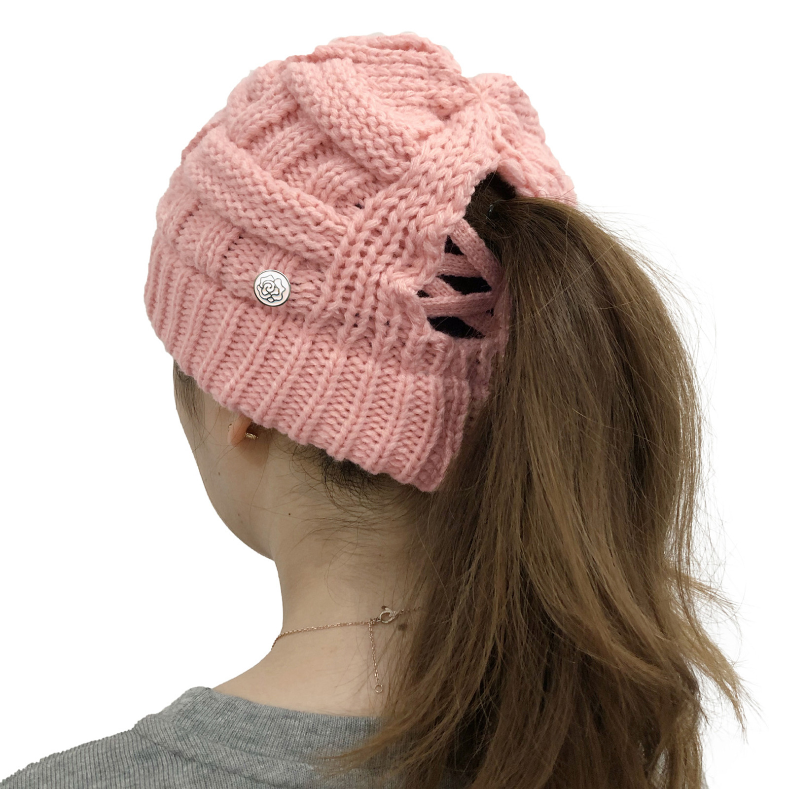 ✪ Women Winter Cable Knit Beanie Hat 