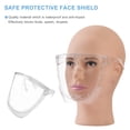 thumbnail image 2 of Protección facial de seguridad Mascarilla facial Reutilizable Transparente Protector envolvente Prot Irfora Careta, 2 of 7