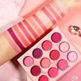 thumbnail image 4 of Palette de Fards à Paupières Mini Maquillage Mat Scintillant Haute Pigmentation (Rose), 4 of 7