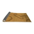 thumbnail image 2 of Ahgly Company Indoor Rectangle Oriental Orange Industrial Area Rugs, 2' x 3', 2 of 4