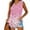 Pink, variant on Tank Tops for Women under $5 Sleeveless V-Neck Basic Casual Flowy Summer T-Shirt Green XL