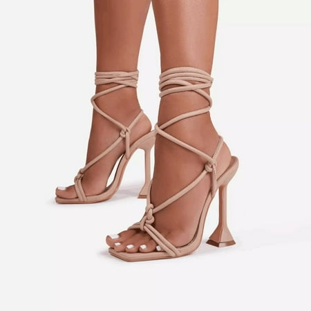 

Women s Sandals Stiletto Heels Platform Heels Lace up Sandals