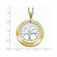 thumbnail image 2 of Sterling Silver and Gold-tone Textured Tree Pendant, 2 of 2