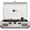 Cream Velvet, variant on Arkrocket Curiosity Suitcase Bluetooth Turntable Vintage 3-Speed Record Player with Built-in Speakers Upgraded Turntable Audio Sound (Lavender)