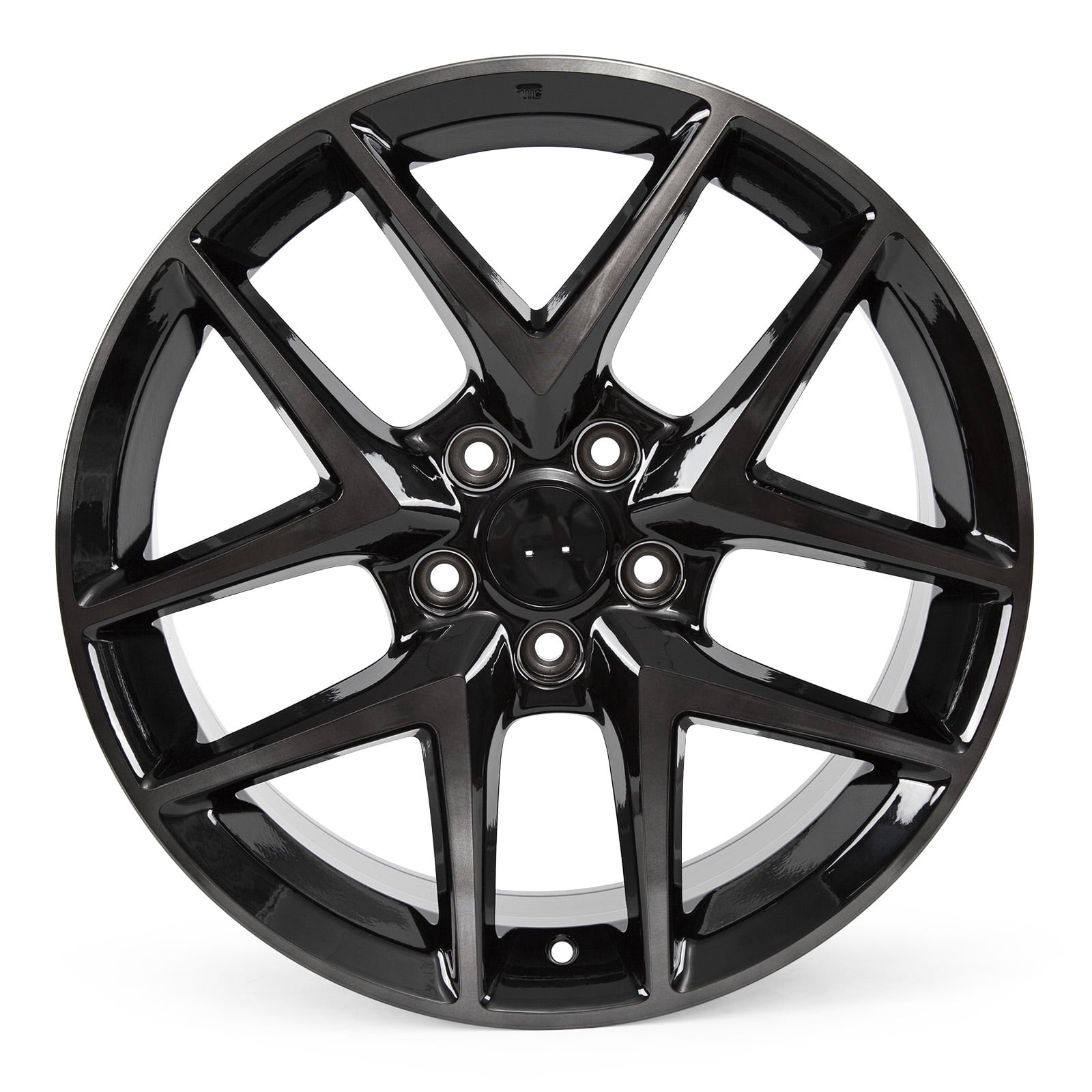 19x8 Inch Black Alloy Wheel Rim For 2016-2017 Honda Accord Sport - Direct OE Replacement (ALY64083U45N)