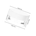 thumbnail image 2 of unbranded 20Ud Envases Transparentes Para Crema Y Loción De Plástico Ligero Para Cuidado Facial, 2 of 8
