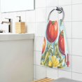 thumbnail image 3 of Yayeee 100% Cotton Hand Towels for Bathroom 16" x 28" Soft Absorbent Kitchen Towel, Blue Tomatoes, 3 of 7