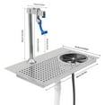 thumbnail image 3 of Commercial Multi-Angle Glass Cup Washer Cup Cleanning Rinser W/ Faucet Bar Cafe, 3 of 11