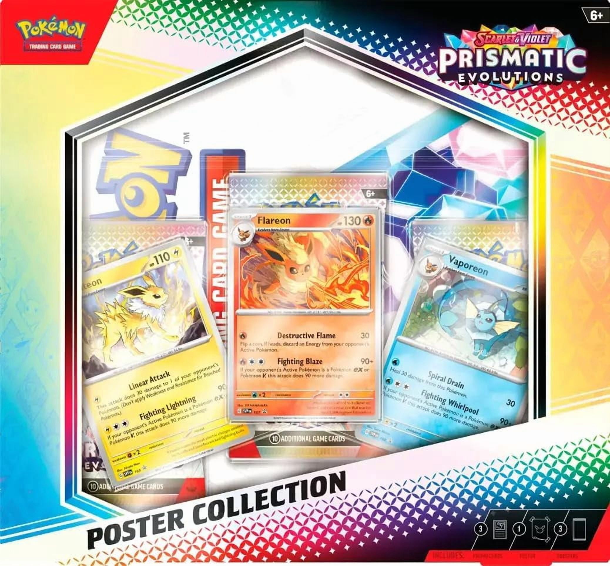 Pokemon Scarlet & Violet: Prismatic Evolutions Poster Collection Box!
