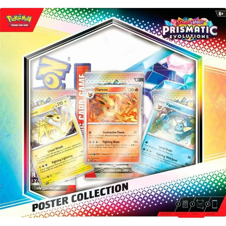 Pokemon TCG: Scarlet & Violet - Prismatic Evolutions Poster
