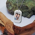 thumbnail image 5 of Picturesongold.Com My Father, My Hero Necklace Pendants Adult-3/4 inch x 1-1/4 inch 14K White Gold, 5 of 6