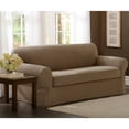 thumbnail image 2 of 2024 Pixel 2-Piece Stretch Loveseat Furniture Slipcover  Black, 2 of 6