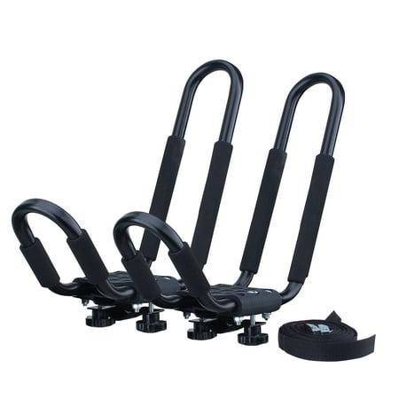 Roof Ground Mount - Max Load 2 pc Roof Top Mounted Kayak Carrier
