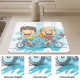 thumbnail image 6 of Children by Bike Diatomaceous Earth Water Absorbent Mat, Anti-Slip Rubber Backing, 19.7" x 15.7", 6 of 11