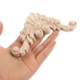 thumbnail image 5 of OUNONA 4pcs Wood Carved Appliques Onlays for Furniture Wooden Corner Carving Decals for Cabinet Door and Wall Panel Decorative Applique Onlays, 5 of 8