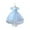 Sky Blue, variant on Girls Elegant Princess Party Dress Embroidered Lace Tulle Gown for Birthday Wedding Formal Wear