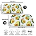 thumbnail image 3 of Kdxio Flowers Avocado Print Windshield Sun Shade,UV Rays and Sun Heat Protection,Sunshade for Car Windshield,Car Shade Front Windshield - Small, 3 of 6