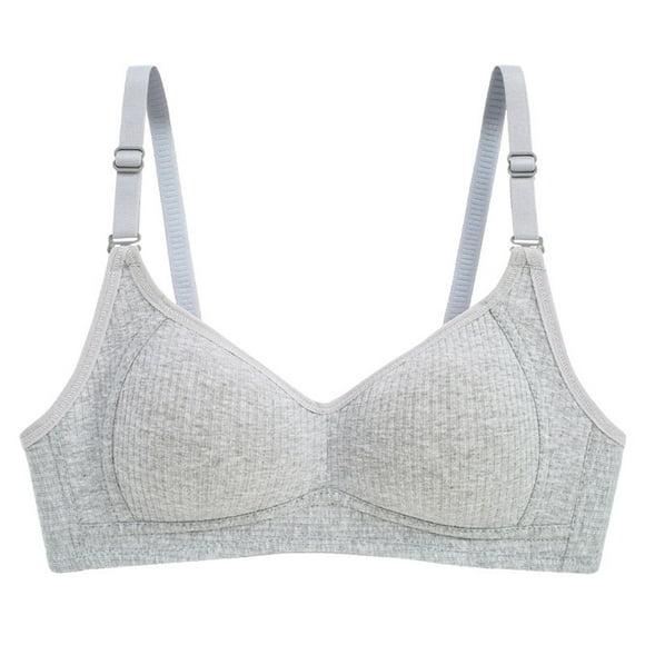 Xdegoge Sports Bras Pack for Women,Yoga Bralette Cotton,Bralette Everyday Underwear for Seniors Gray S,Past Purchases,Top Deportivo