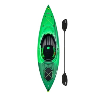 Lifetime Youth Pacer 80 Sit-in Dragonfly Blue Kayak with Paddle