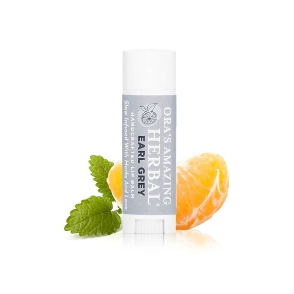 Natural Lip Balm, Herbal Infused, Earl Grey